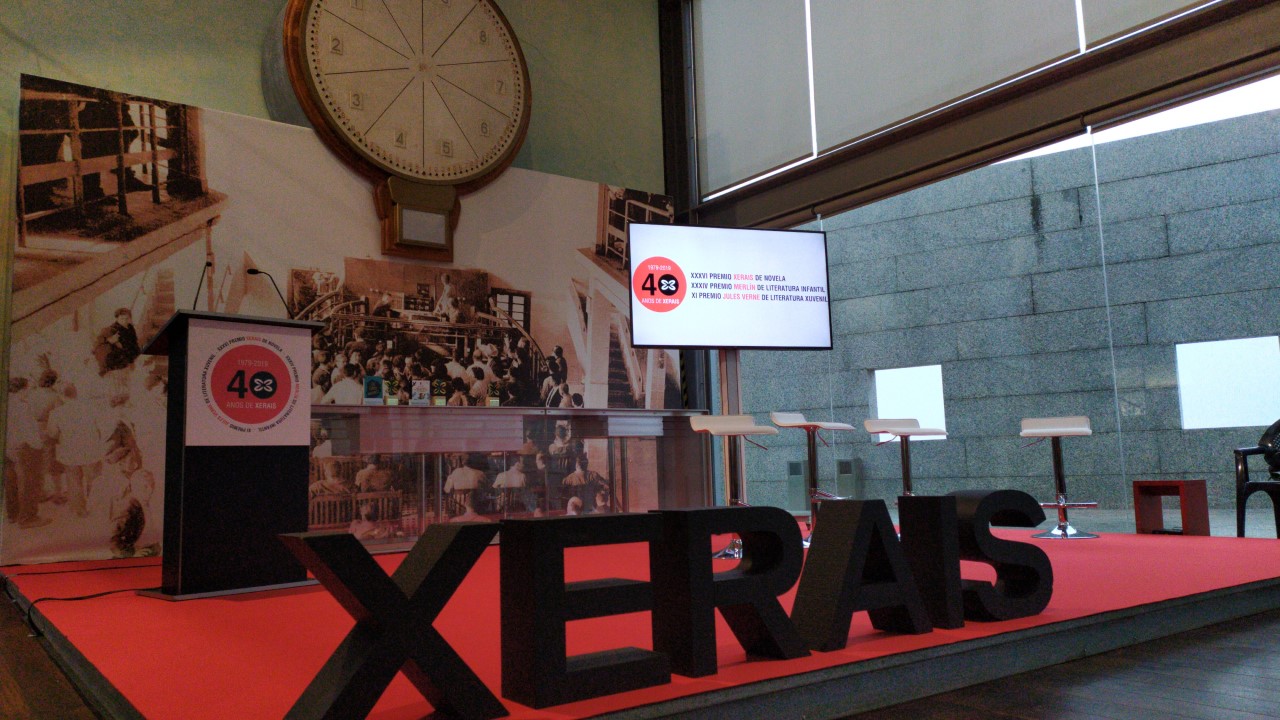 Entrega Premios Xerais, no Museo do Mar de Galicia